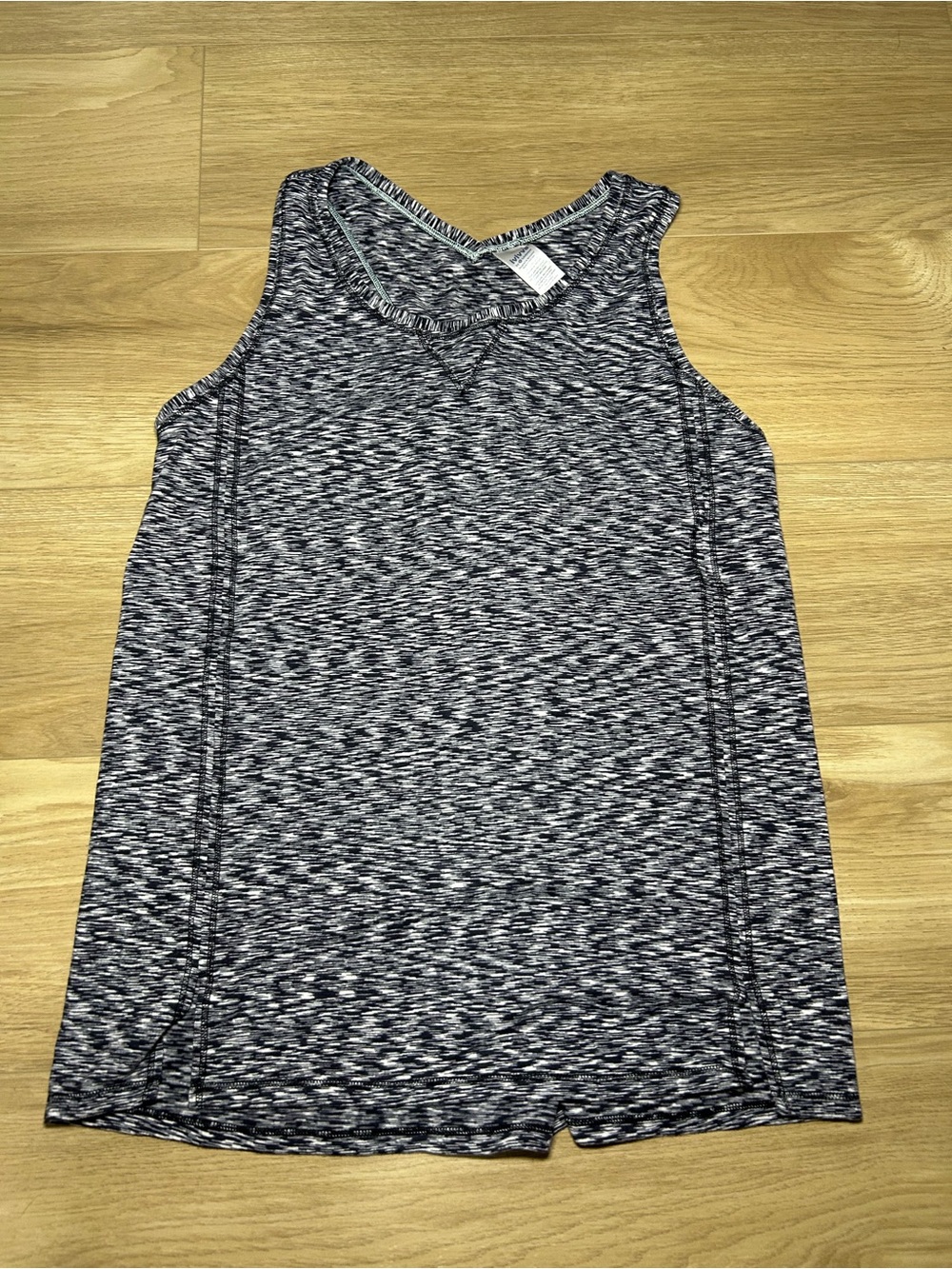 Ivivva Girls Black & White Heathered Tank